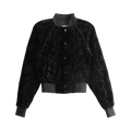 Ann Demeulemeester Arya Slim Fit Raglan Bomber "Black"
