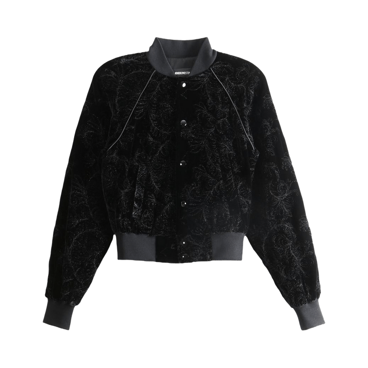 Ann Demeulemeester Arya Slim Fit Raglan Bomber "Black"