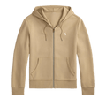 Polo Ralph Lauren Long-Sleeve Double Knit Tech Full-Zip Hooded Sweatshirt Tan/C1730 Xl "Surrey"