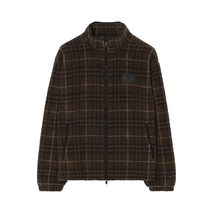 Burberry Fairfax Chk Nq Jackets "Sepia Brown"