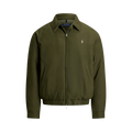 Polo Ralph Lauren Long-Sleeve Polyester Twill Polo Insulated Windbreaker M "Company Olive"