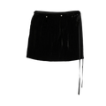 Ann Demeulemeester Jolien Mini Wrap Skirt "Black"
