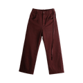 Ann Demeulemeester Kristel 5-Pockets High Comfort Trousers "Mahogany"