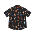 Supreme Girls Collage Short-Sleeve Shirt "Black"