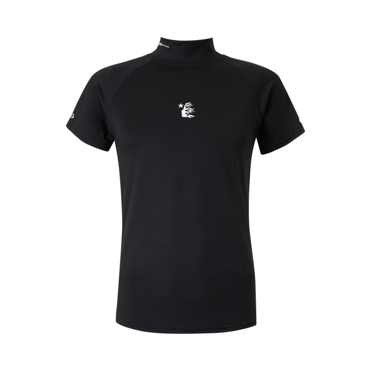 Hellstar Mockneck Compression T-Shirt "Black"