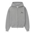 Rhude Classique Zip Up Hoodie "Grey"