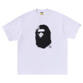 BAPE Spray Print Ape Head Relaxed Fit Tee #2 "White"
