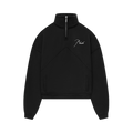 Rhude Classique Quarter Zip "Black"