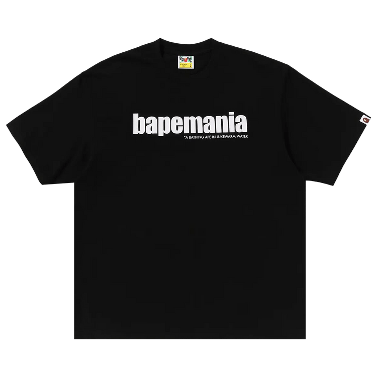 BAPE Logo Relaxed Fit Tee #1 "Black"