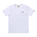 BAPE Heart One Point Tee "White"