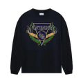 Rhude Montenegro Regatta Long-Sleeve Tee "Vintage/Navy/Green"