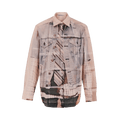 Acne Studios Printed Button Up Shirt "Pink"