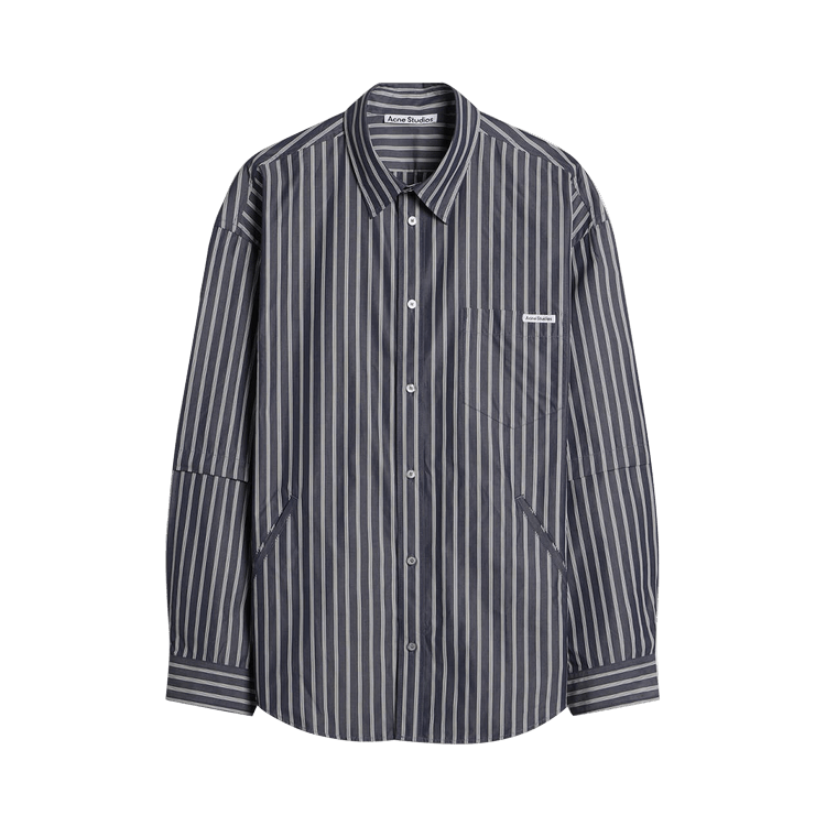 Acne Studios Double Sleeve Striped Shirt "Blue/White"