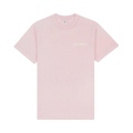 Sporty & Rich Health Is Wealth T-Shirt "Clear Pink White"