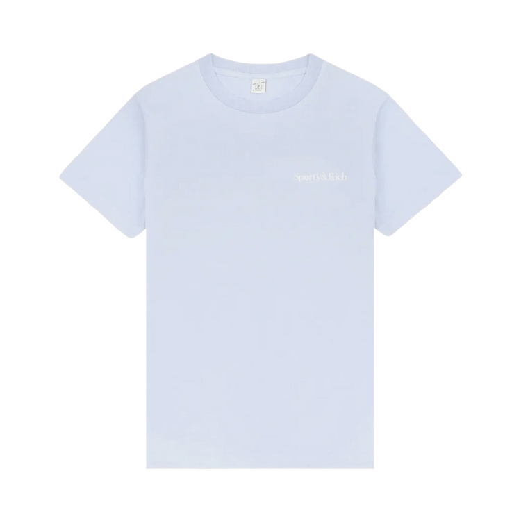 Sporty & Rich Health Is Wealth T-Shirt "Mist White"