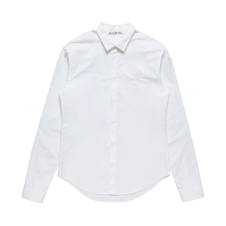 Acne Studios Fitted Button Up Shirt "White"