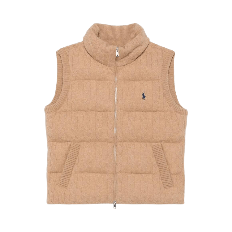 Polo Ralph Lauren Sweater Vest "Camel Melange"
