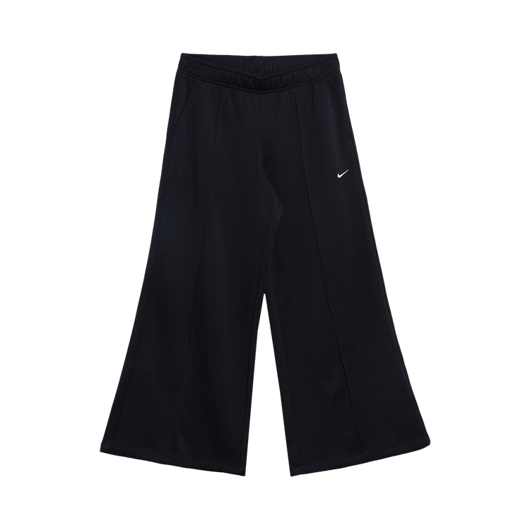 Nike Wmns Mid-Rise Wide-Leg Track Pants "Black/Black/Sail"