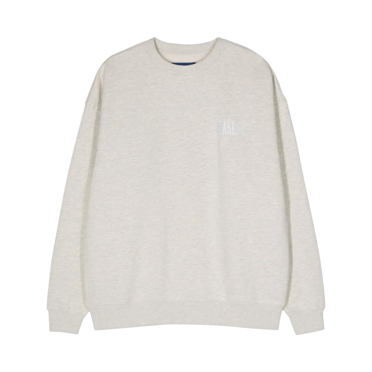 Awake NY Embroidered Logo Crewneck "Grey"
