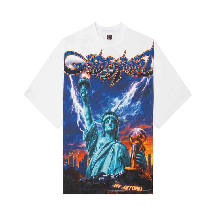 Godspeed Liberty Reigns T-Shirt "White"