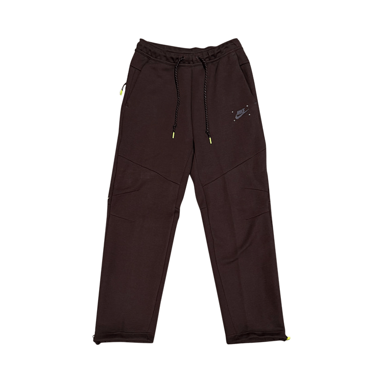 Nike Tech Fleece Open Hem Graphics Pants "Baroque Brown"