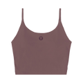 AAPE Moonface Printed Bra Top "Brown/Dark"