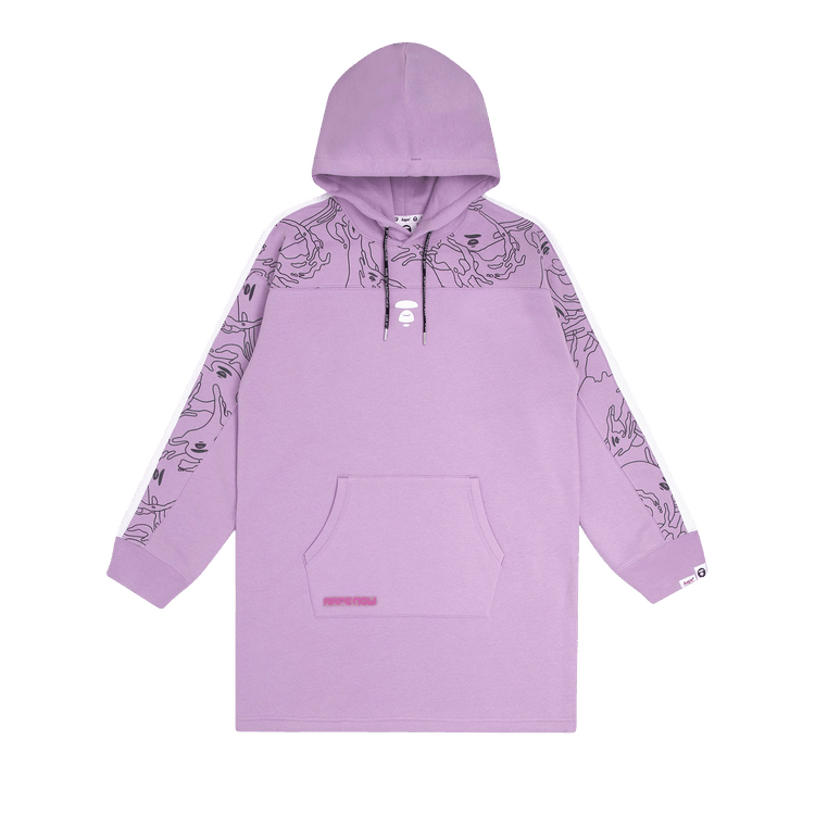 AAPE Camo Hoodie Dress "Purple/Light"