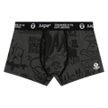 AAPE Moonface Logo Graffiti Print Boxer Briefs "Black"