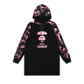 AAPE Camo Print Hoodie Dress "Black"