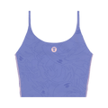 AAPE Moonface Patterned Bra Top "Purple/Multi"