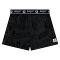 AAPE Moonface Graffiti Boxers "Grey/Black"