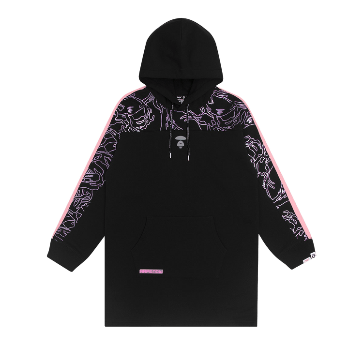 AAPE Camo Hoodie Dress "Black"