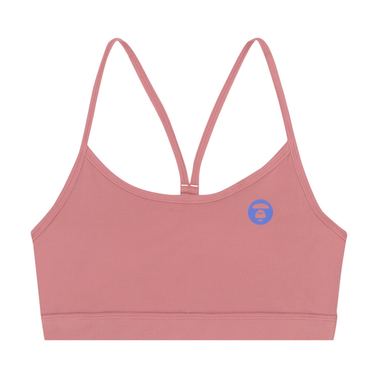 AAPE Moonface Classic Bra Top "Pink"