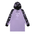 AAPE Camo Print Hoodie Dress "Purple/Light"