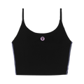 AAPE Moonface Printed Bra Top "Black"