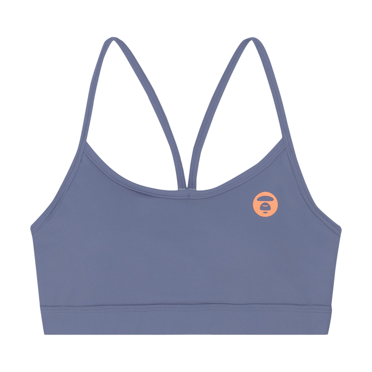 AAPE Moonface Classic Bra Top "Blue/Dark"