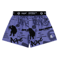 AAPE Graffiti Print Boxers "Purple/Light"