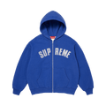 Supreme Arc Thermal Lined Zip Up Hooded Sweatshirt "Royal"