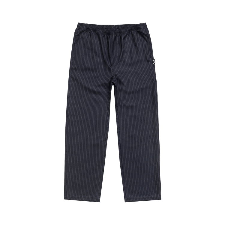 Stussy Striped Wool Beach Pant "Navy Pinstripe"