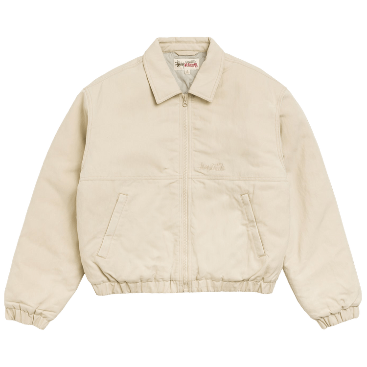Stussy Nyco Collared Work Jacket "Sand"