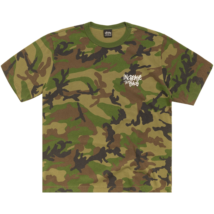 Stussy Peace Increased Tee "Camo"