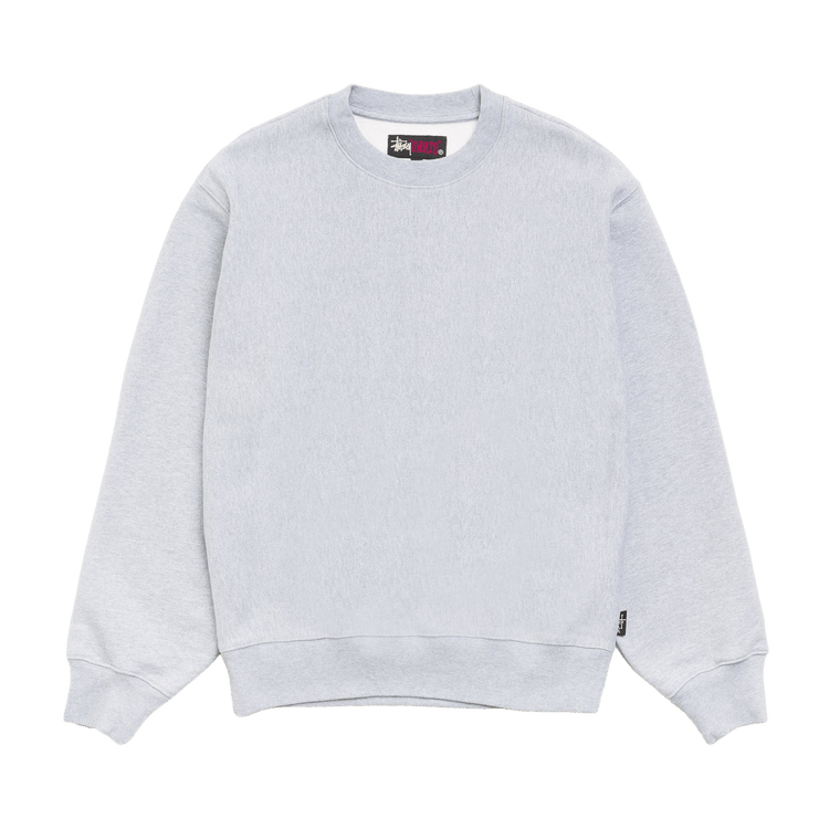 Stussy Fleece Crew "Grey Heather"