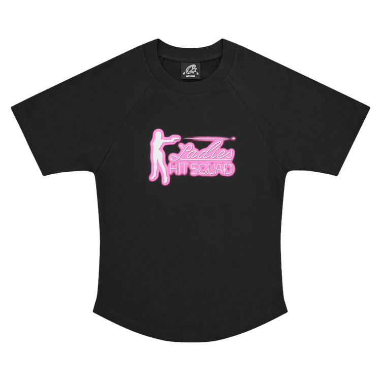 Corteiz Ladies Hit Squad Tee "Black"