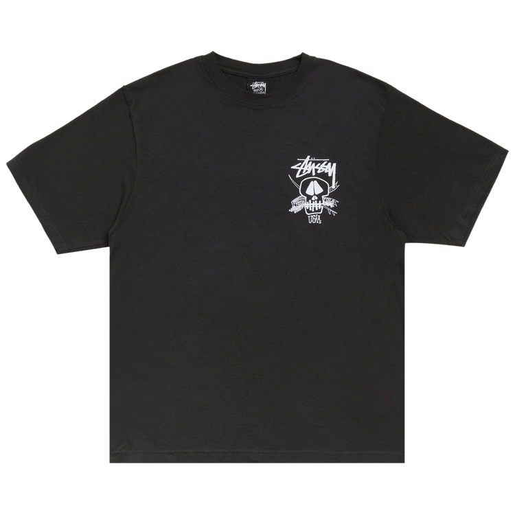 Stussy Fresh Foils Tee "Faded Black"