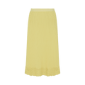 Balenciaga Lace Slip Skirt "Yellow"