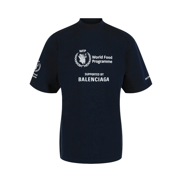 Balenciaga x World Food Programme (Wfp) Medium Fit T-Shirt "Navy / White"