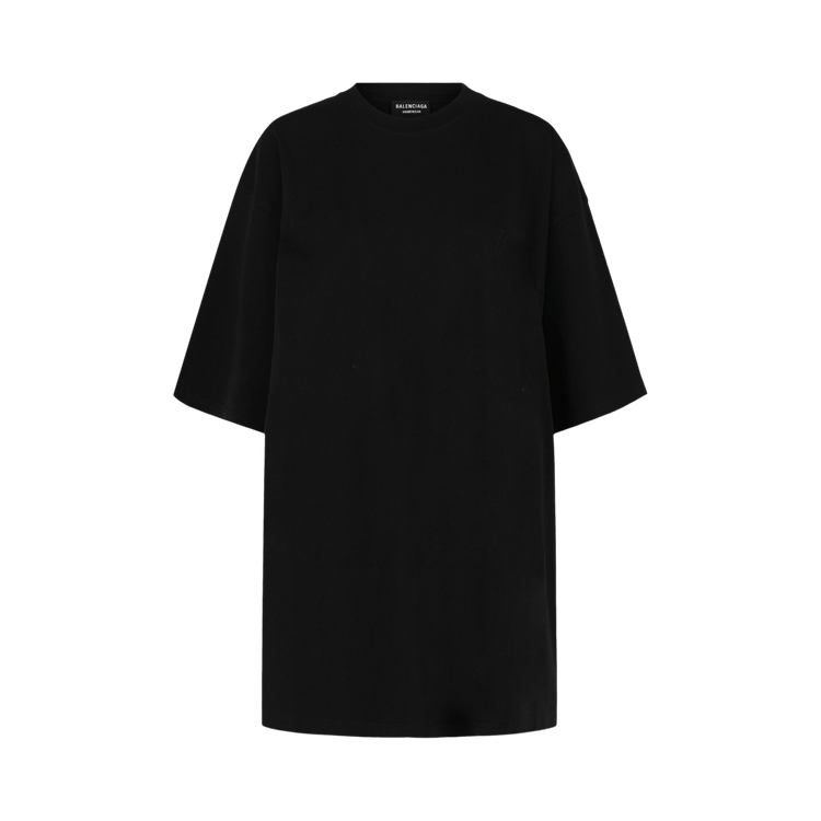 Balenciaga Resort Embroidered Oversized T-Shirt "Black"