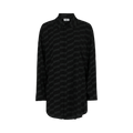 Balenciaga Bb Monogram Minimal Shirt "Black Grey"