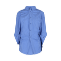 Balenciaga Diy Striped Twisted-Sleeve Shirt "Blue Light Blue"