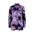 Balenciaga Asters Floral Shutterstock-Printed Shirt "Purple"